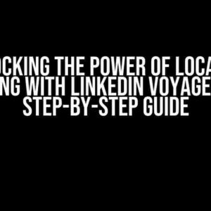 Unlocking the Power of Location Filtering with LinkedIn Voyager API: A Step-by-Step Guide